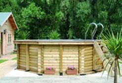 LonghiOutwells Store 12 Certikin 6m X 4.2m Deluxe Above Ground Wooden Pool